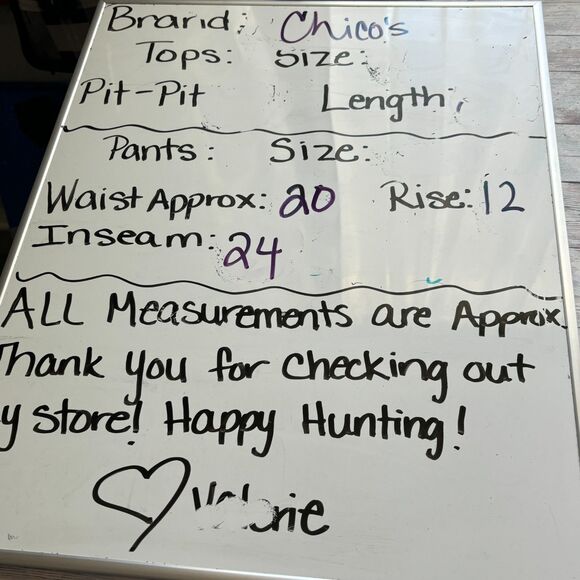 Chico's Zenergy Capri Workout Athleisure Pull On Pants Royal Blue Size 16 - Picture 11 of 11